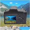 Picture of Digital Cameras Portable Travel Vlog Camera Pography 16X Zoom 1080P HD Slr Anti-Shake Po For Live Stream Drop Delivery Photo Dhbz5